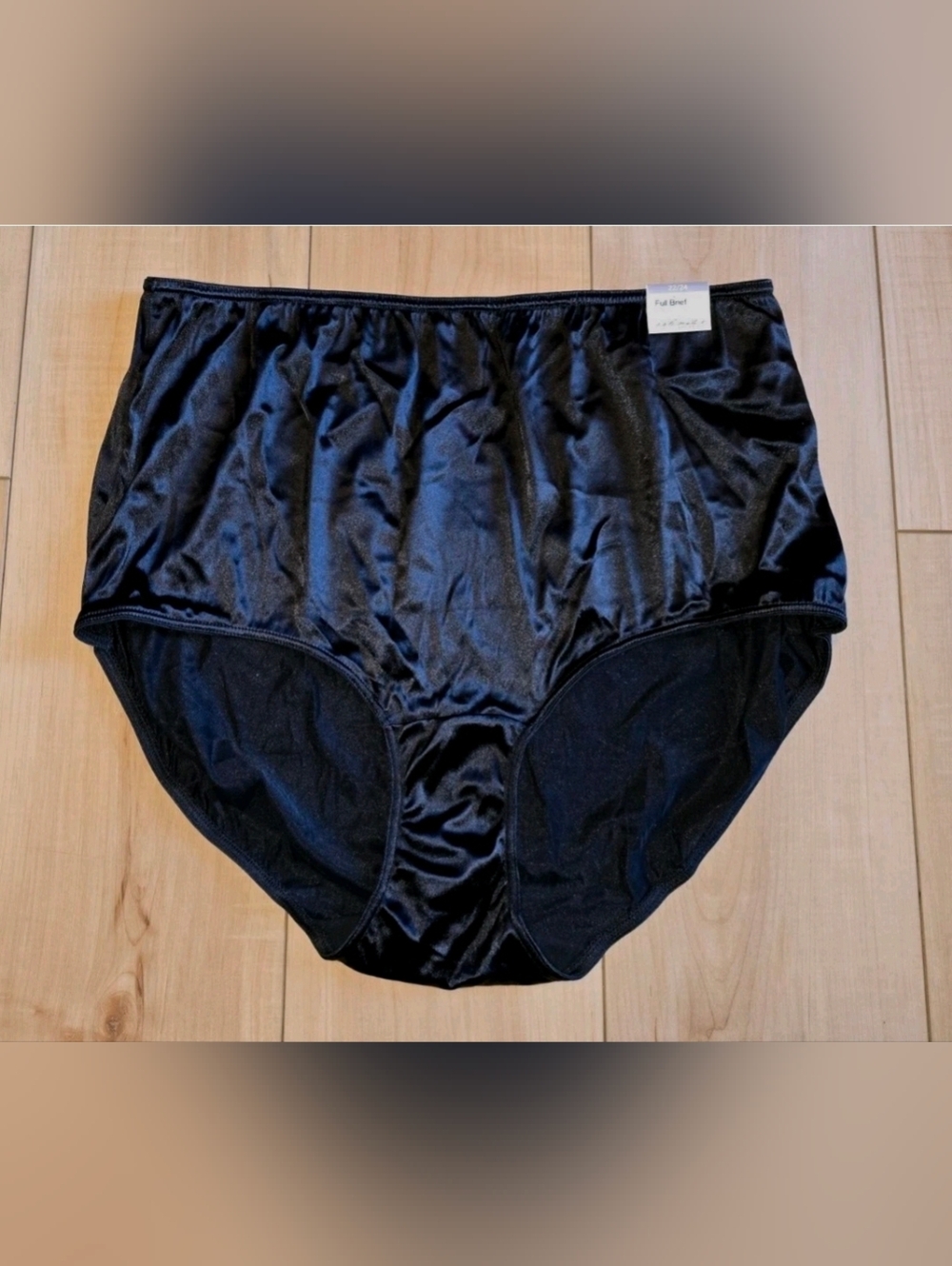 NWT Vintage OS Lane Bryant INTIMATES Full Brief Liquid Satin Briefs sz 22/24